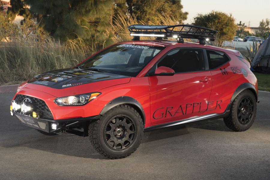  Hyundai Veloster Grappler Concept 2019 года  (фото 6 из 7)